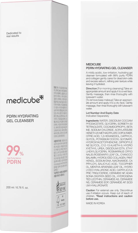 Medicube PDRN Hydrating Gel Cleanser 200 mL