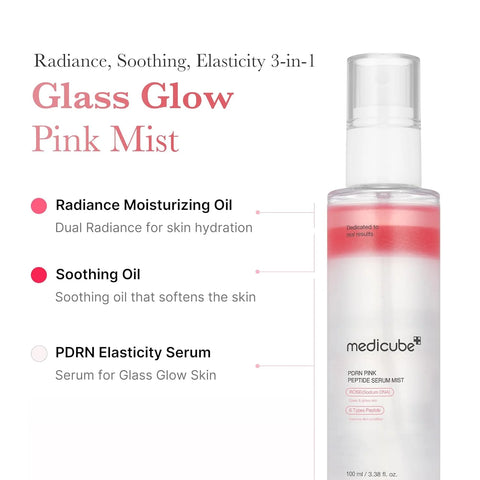 Medicube PDRN Pink Glutathione Serum Mist 100 mL