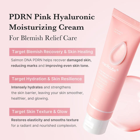 Medicube PDRN Pink Hyaluronic Moisturizing Cream 50 mL