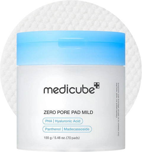 Medicube Zero Pore Mild Pad 155 g / 70 Pads