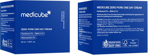 Medicube Zero Pore One Day Cream 50 mL