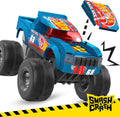 Mega Contrux Hot Wheels Monster Truck Smash & Crash Toy Car Building