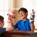 Melissa & Doug Farm Friends Hand Puppets - 4 Soft & Cuddly Puppets