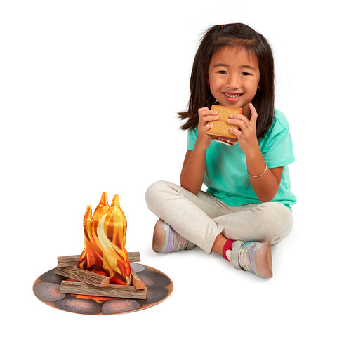 Melissa & Doug Let's Explore Campfire S'mores Play Set