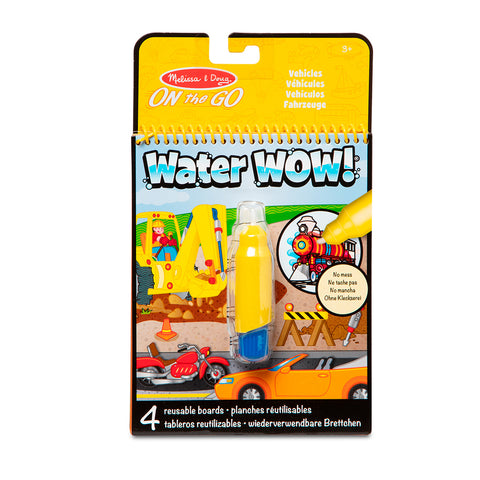 Melissa & Doug On The Go Water Wow Reveal Pad - Vehicles