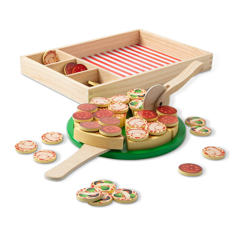 Melissa & Doug Pizza Party Wooden Play Set