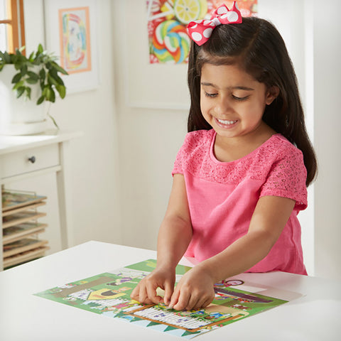 Melissa & Doug Reusable Sticker Pad - Play House