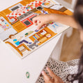 Melissa & Doug Reusable Sticker Pad - Play House