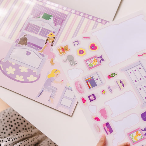Melissa & Doug Reusable Sticker Pad - Play House