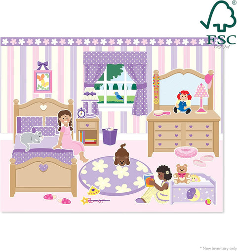 Melissa & Doug Reusable Sticker Pad - Play House