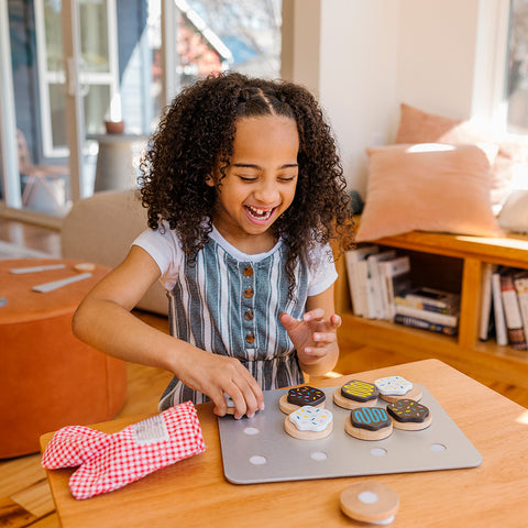 Melissa & Doug Slice & Bake Cookie Wooden Play Set