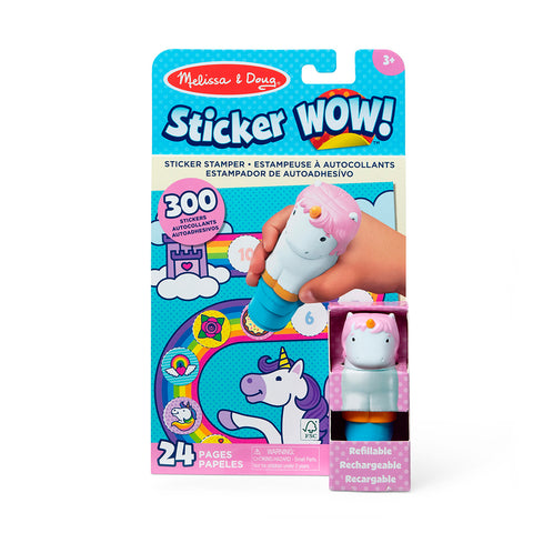 Melissa & Doug Sticker WoW! - Activity Pad & Stickers Stamper - Unicorn