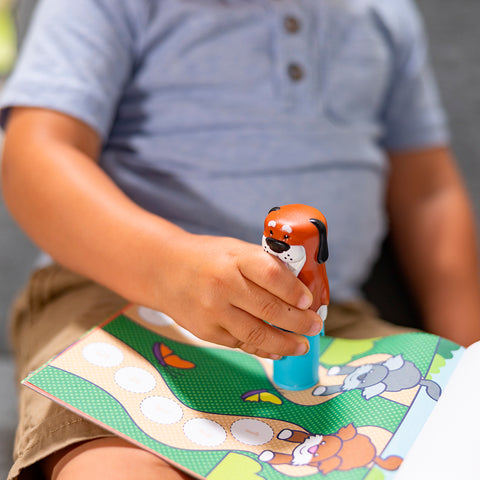 Melissa & Doug Sticker Wow - Activity Pad & Stickers Stamper - Dog