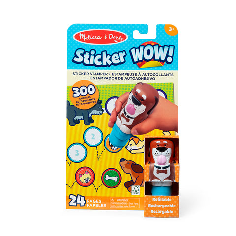 Melissa & Doug Sticker Wow - Activity Pad & Stickers Stamper - Dog