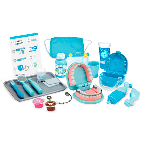 Melissa & Doug Super Smile Dentist Kit Play Set