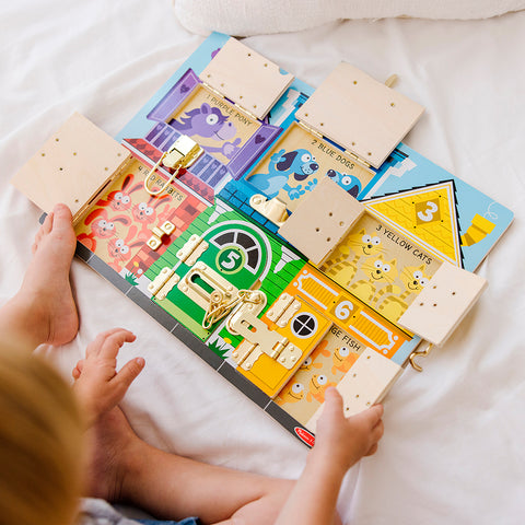 Melissa & Doug Wooden Latches Board