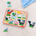 Melissa & Doug Wooden Sound Puzzle 8-Piece - Farm Animals