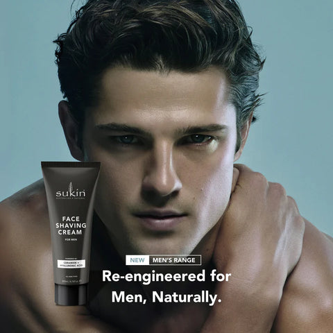 Sukin Face Shaving Cream for Men 200mL