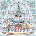 Michael Storrings Alpine Village Snowglobe 500 Piece Foil Puzzle