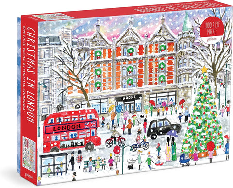 Michael Storrings Christmas in London 1000 Piece Puzzle