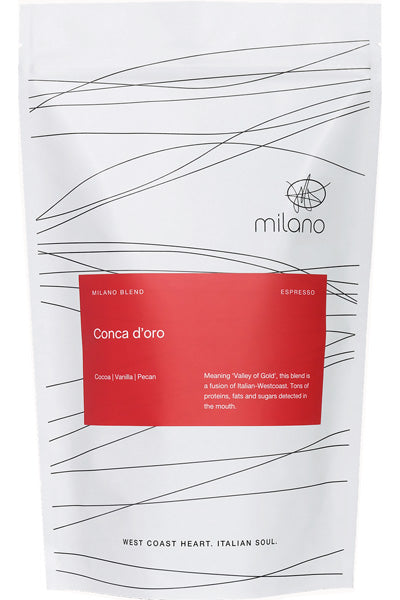 Expires February 2026 Clearance Milano Coffee Whole Bean Conca d'Oro Espresso 340g