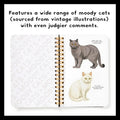 Moody Cats Sticker Book