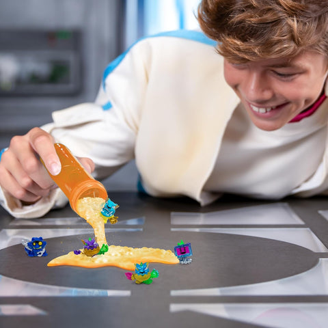 Moose Toys Mr. Beast Lab Swarms - 5 Micro Beasts Inside Assorted