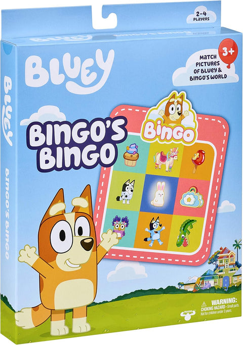Moose Toys Bluey Bingo's Bingo - Match Pictures of Bluey & Bingo's World