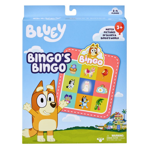 Moose Toys Bluey Bingo's Bingo - Match Pictures of Bluey & Bingo's World