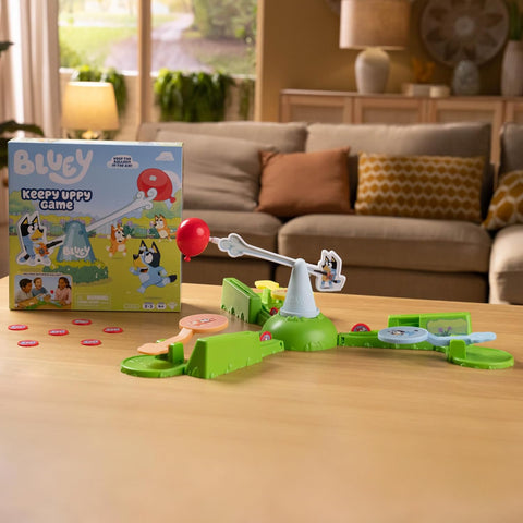 Moose Toys Bluey Keepy Uppy Game - Keep the Balloon in the Air