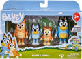 Moose Toys Bluey 4 Pack Figures Bluey & Family