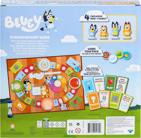 Moose Toys Bluey Scavenger Hunt Board Game