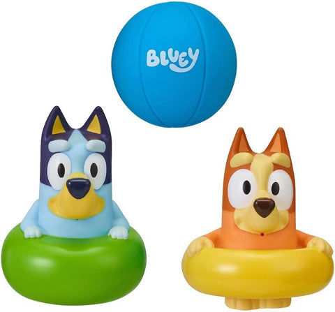 Moose Toys Bluey Water Squirters - Bath Time with Bluey & Bingo