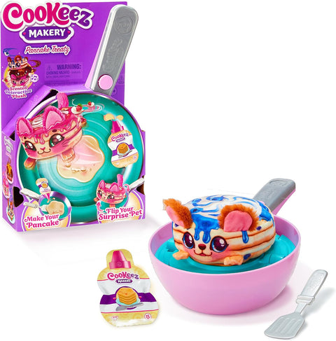 Moose Toys Cookeez Makery Pancake Treatz Scented Interactive Plush