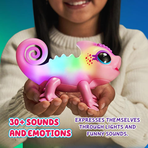 Moose Toys Little Live Pets Chameleon Bright Light