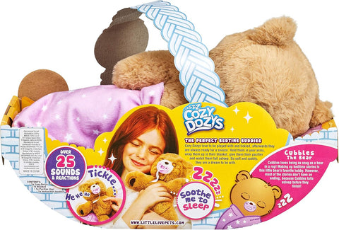 Moose Toys Little Live Pets Cozy Dozys Cubbles The Bear