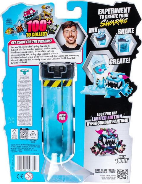 Moose Toys Mr. Beast Lab Biomites Swarms - 5 Micro Beasts Inside