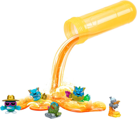 Moose Toys Mr. Beast Lab Swarms - 5 Micro Beasts Inside Assorted