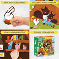 Mudpuppy Forest School 25 Piece Floor Puzzle with Shaped Pieces