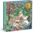 Mudpuppy Spring Tea Party 500 Piece Foil Puzzle