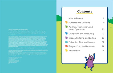 My First Grade Math Workbook