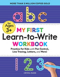 My First Learn-to-Write Workbook Practice Kids with Pen Control, Line Tracing, Letters