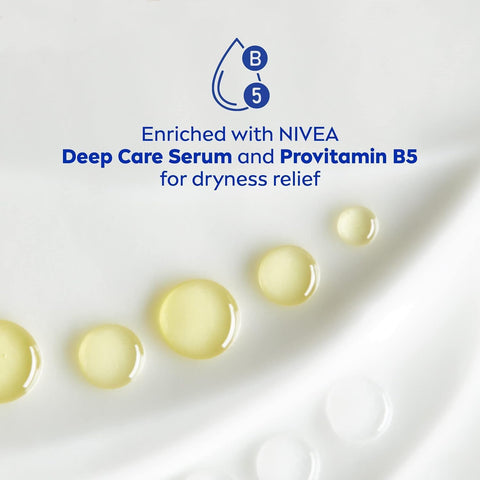 NIVEA Repair and Care 72-Hour Moisturizing Body Lotion for Extra Dry Skin 625mL