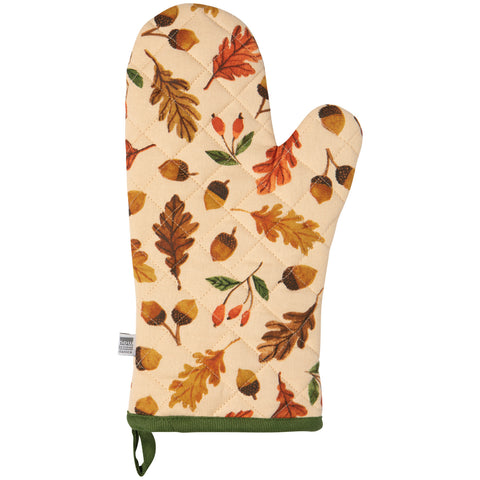 Now Designs by Danica Oak and Acorn Oven Mitt