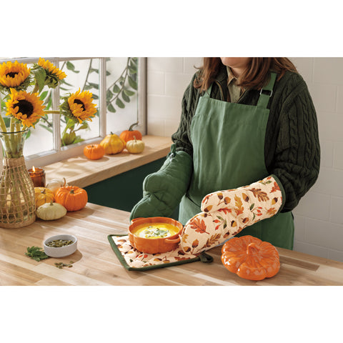 Now Designs by Danica Oak and Acorn Oven Mitt