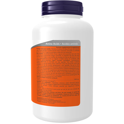 now l carnitine 1000 mg NOW L-Carnitine 1000mg 100Tabs
