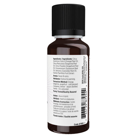 NOW Essential Oil Sugar Plum Holiday Blend 30mL