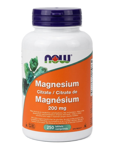 NOW Magnesium Citrate 200mg
