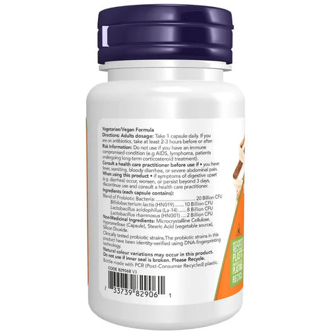 NOW Women’s Probiotic 20 Billion Veg Capsules UPC