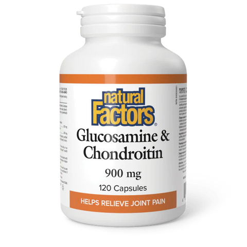 Natural Factors Glucosamine and Chondroitin 900mg Capsules